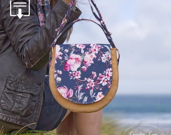 The Meridias Crossbody Bag - PDF Digital Sewing Pattern - Country Cow Designs