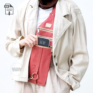 The Triple Sling - Digitales Schnittmuster für Taschen