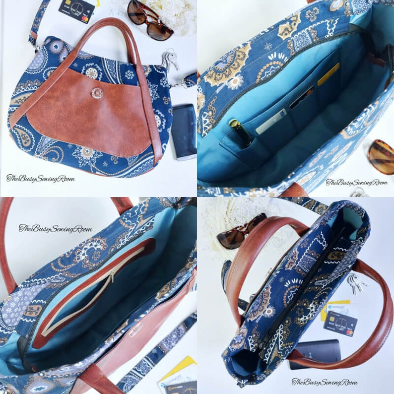 PDF Digital Sewing Pattern Yasmota Handbag Country Cow - Etsy