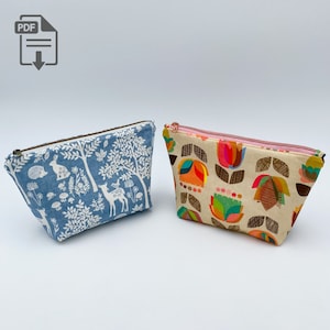Nasyow Pouch - PDF Digital Sewing Pattern Beginner Friendly