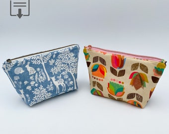 Nasyow Pouch - PDF Digital Sewing Pattern Beginner Friendly