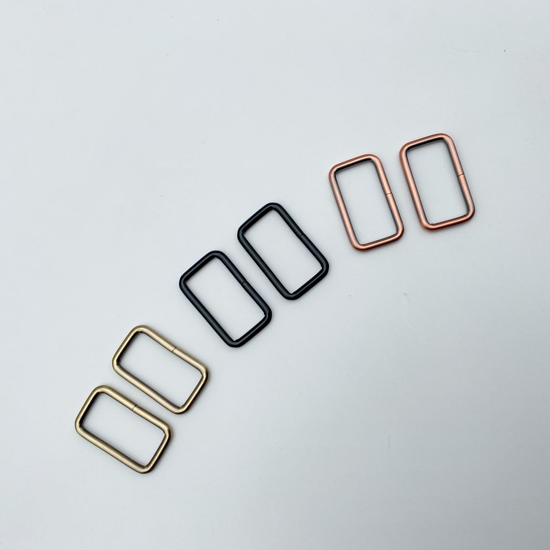 Rectangle Rings 1 1/2 38mm 4 Pack Bag Making Etsy