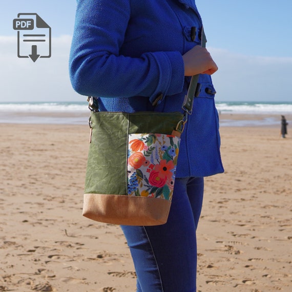 The Teloujay 3.0 Crossbody Bag - PDF Digital Sewing Pattern & Video Tutorial - Country Cow Designs