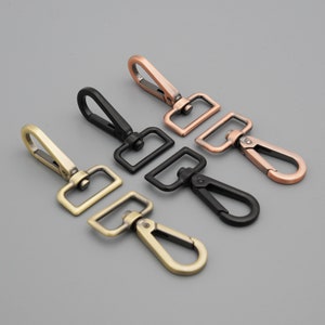 Swivel Clasp Hooks 1" (25mm) - Pack of 2 - Bag Hardware