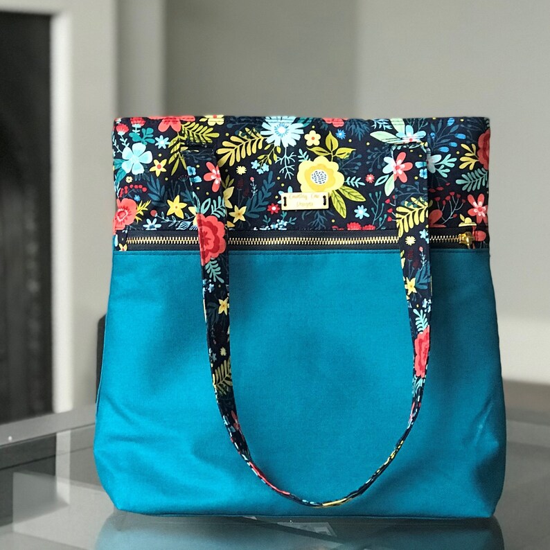 The Wanderlust Tote PDF Bag Pattern & Video Tutorial Etsy