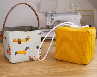 Box Bag - Digital Bag Sewing Pattern