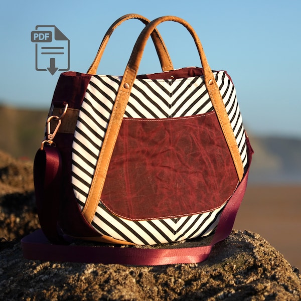 PDF Digital Sewing Pattern - Yasmota Handbag - Country Cow Designs