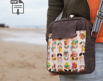 PDF Digital Sewing Pattern - The Ojyma Crossbody Bag - Country Cow Designs