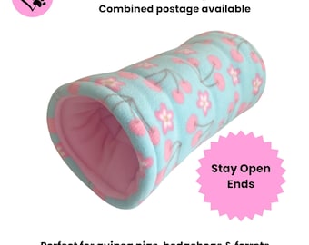 Cozy tunnel - Stay Open  for guinea pigs, ferrets & hedgehogs
