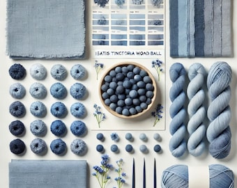 Woad Powder Extract - Isatis Tinctoria - Blue Dye for Woad and Indigo Vat and Soap Making