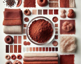 Colorant naturel à l'extrait de racine de garance | Pour la fabrication de tissus, de fils et de savons (Rubia tinctorum) 100 grammes
