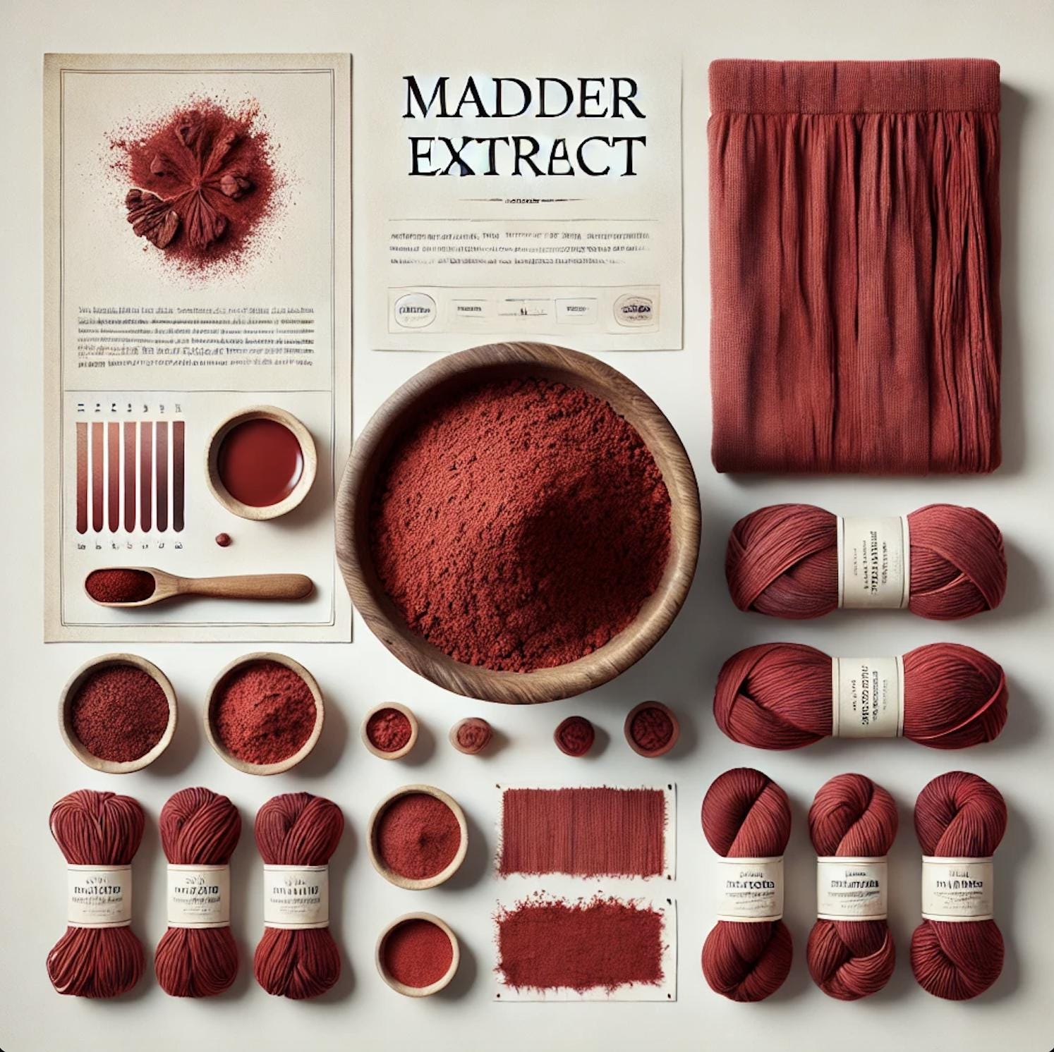 Madder EXTRACT (Rubia Tinctorum) 50 gr Dye extract for red dyes