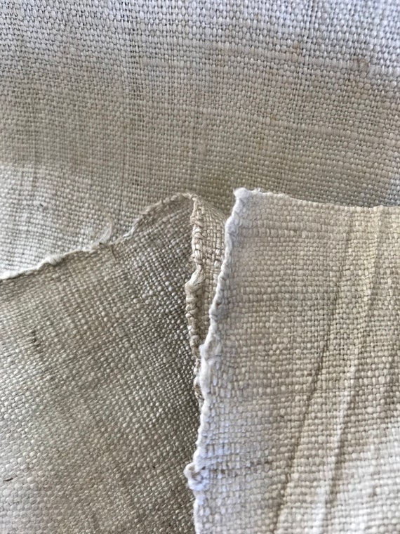 Rare! Dutch Vintage Hand-spun and Handwoven Linen (ca1910) - Etsy