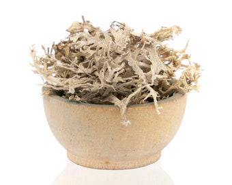 100gr | 3.5 oz Oak Moss Lichen (Evernia prunastri) Organic natural dye plant dye for fibre works