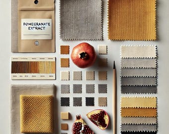 Pomegranate Rind Powder - Natural Fabric Dye & Soap Making (100gr/3.5oz)
