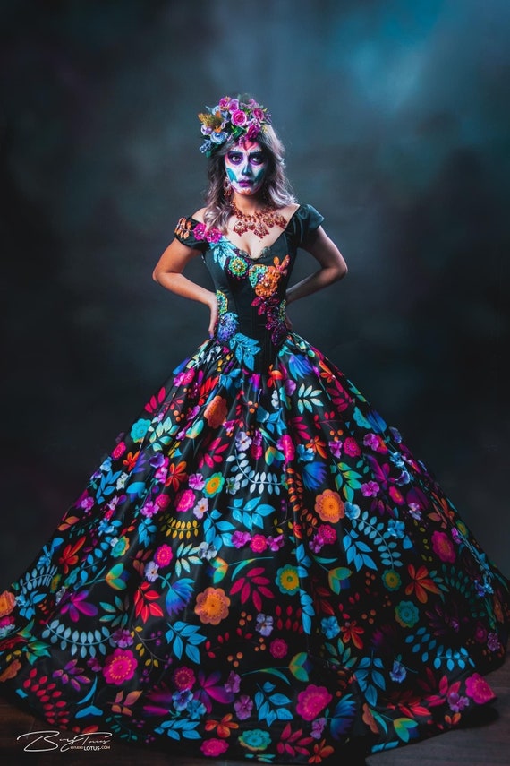 Vestido de Catrina | Etsy México