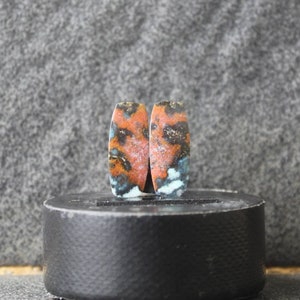 Chrysocolla Chalcedony pair