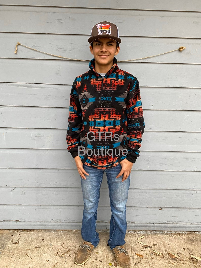 Southwestern Pullover || Aztec Sweater || Kids Aztec Pullovers || Western Apparel for the Family 