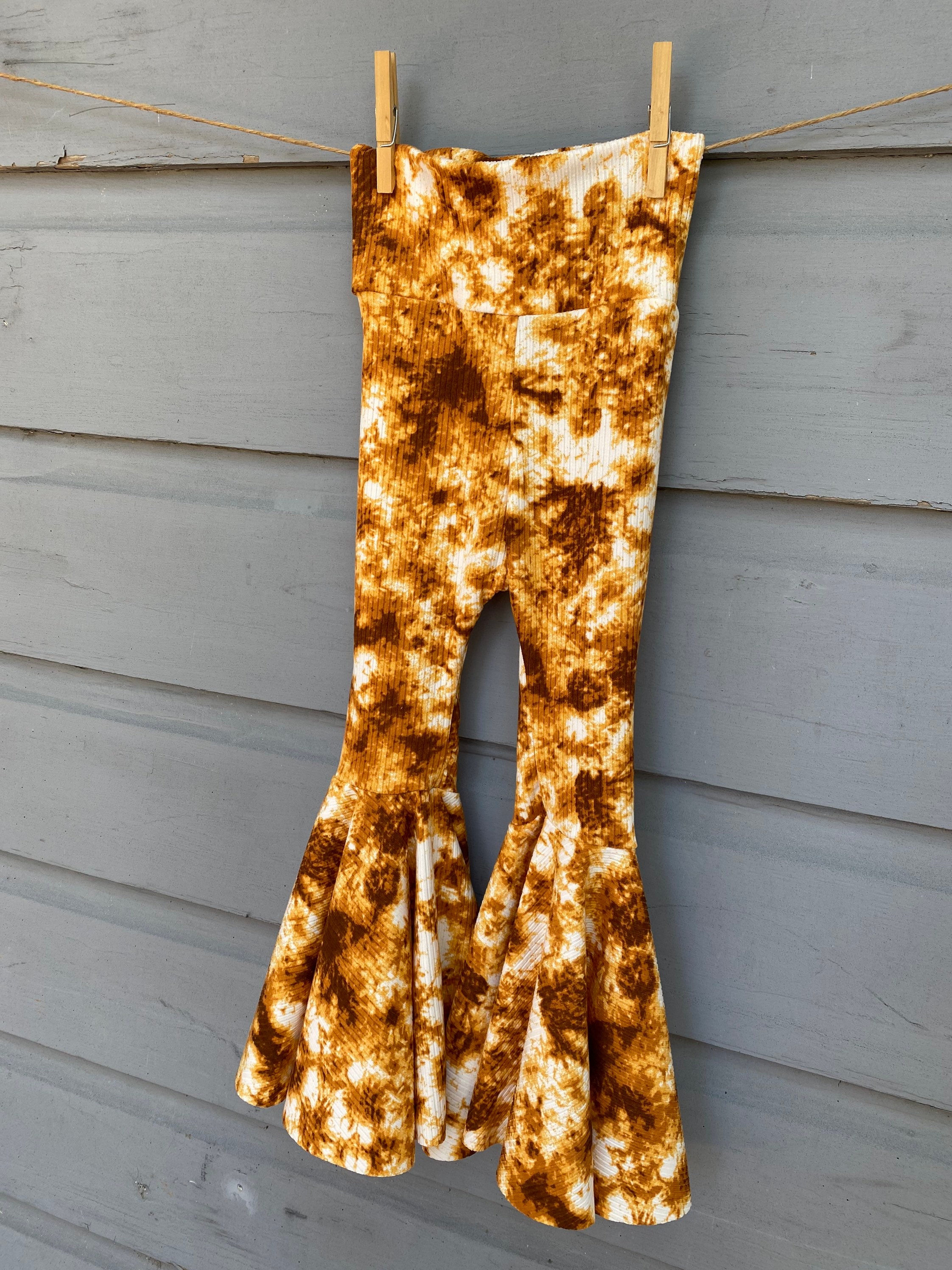 baby ruffle bell bottoms