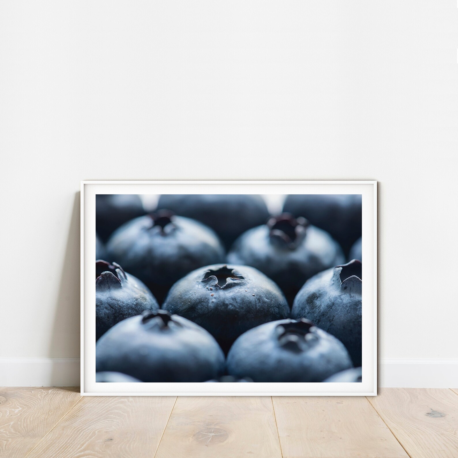 Blueberry PrintFruit PrintWall ArtPrintBlueberry Art Etsy