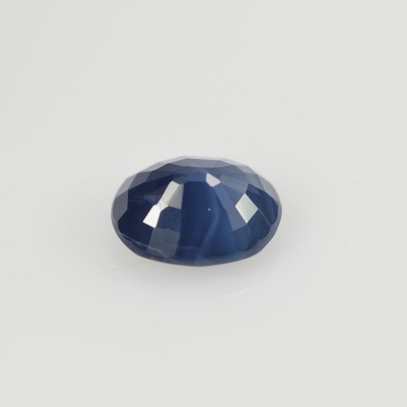 0.66 Cts Natural Blue Sapphire Loose Gemstone Oval Cut