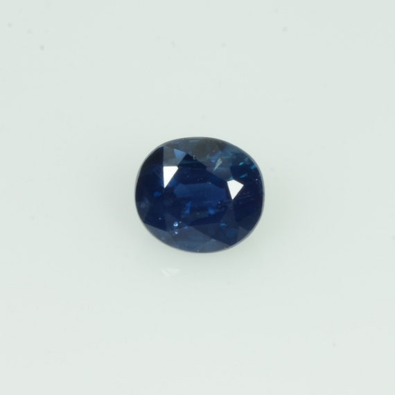 0.37 Cts Natural Blue Sapphire Loose Gemstone Oval Cut