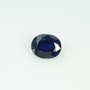 1.13 Cts Natural Blue Sapphire Loose Gemstone Oval Cut