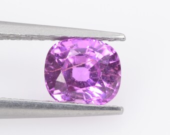 2.90 CT Naturale Zaffiro Rosa Cuscino Forma Ggl Certificato Loose - Foto 3