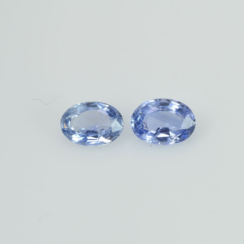 1.49 cts Natural Blue Sapphire Loose Pair Gemstone Oval Cut