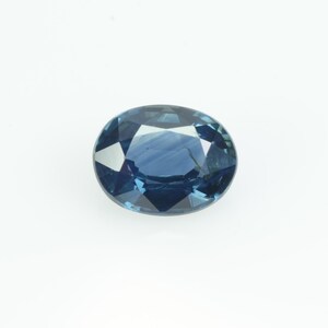 0.63 cts Natural Blue Sapphire Loose Gemstone Oval Cut