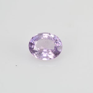 0.57 cts Natural  Pink Sapphire Loose Gemstone oval Cut