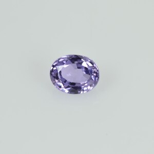 0.38 cts Natural Lavender Sapphire Loose Gemstone Oval Cut