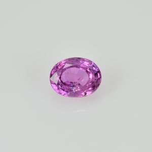 0.55 cts Natural  Pink Sapphire Loose Gemstone oval Cut