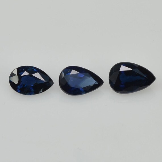 1.49 cts Natural Blue Sapphire Loose Pair Gemstone Oval Cut