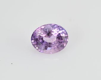 0.64 cts Natural Fancy Pink Sapphire Loose Gemstone oval Cut