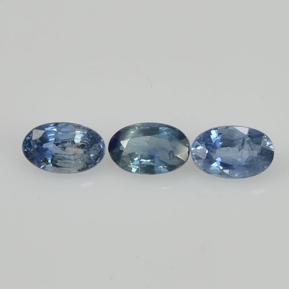 5x3 Mm Natural Calibrated Blue Sapphire Loose Gemstone Oval Cut - Etsy