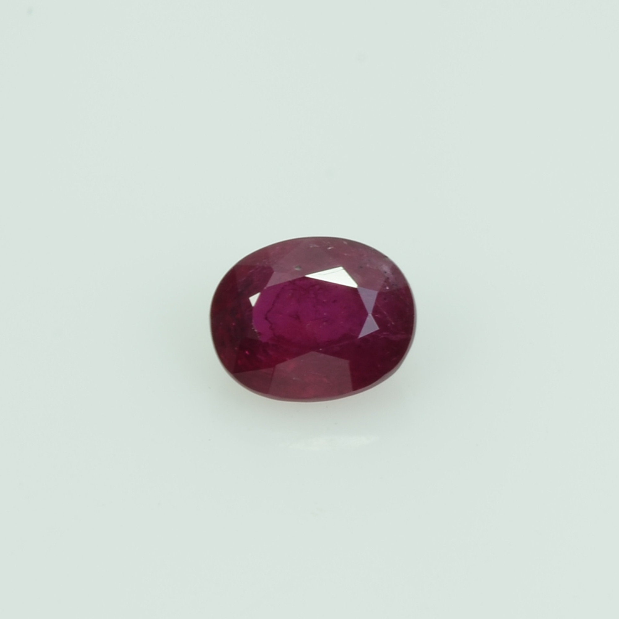 0.52 Cts Natural Thai Ruby Loose Gemstone Oval Cut - Etsy