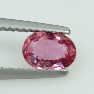 0.82 cts Natural  Pink Sapphire Loose Gemstone Oval Cut