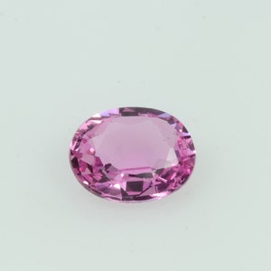 0.53 cts Natural  Pink Sapphire Loose Gemstone Oval Cut