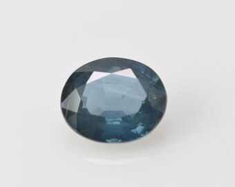 0.76 cts Natural Blue Green Teal Sapphire Loose Gemstone Oval Cut