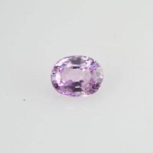 0.54 cts Natural  Pink Sapphire Loose Gemstone oval Cut