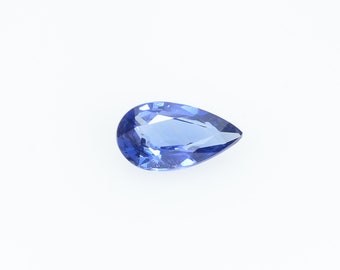 0.29 Cts Natural Blue Sapphire Loose Gemstone Pear Cut