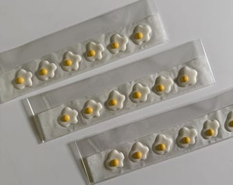 Royal Icing Decorations - SIX pcs. Fried Eggs