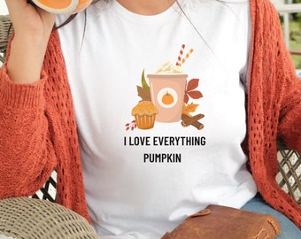Fall Holiday Shirt, Fall Quote Shirt, Pumpkin Spice Latte Shirt, Fall Coffee Shirt, Pumpkin Spice Tshirt, Latte Drink Cup, Fall PSL Shirt