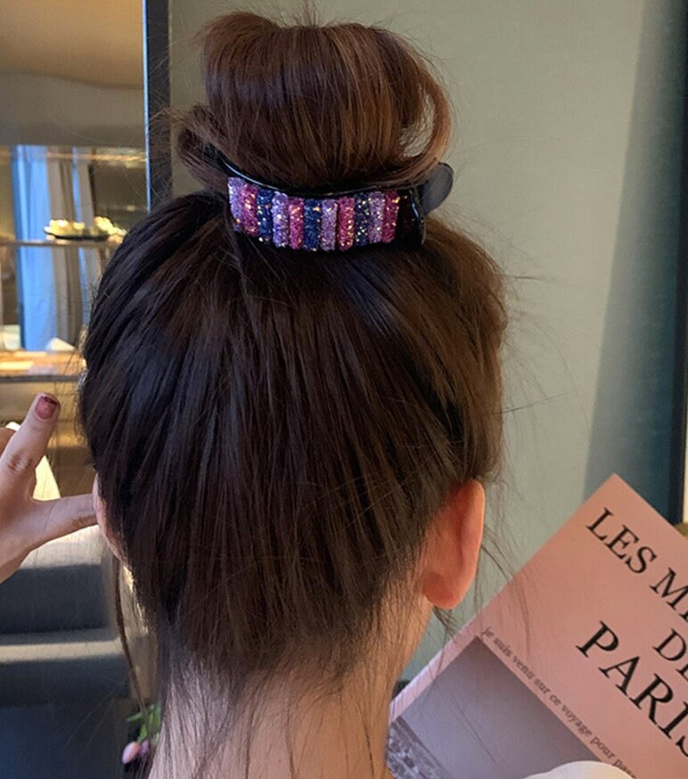 Hair Bun Maker Bun Hair Clip Hair Clip For Thin Hair Etsy