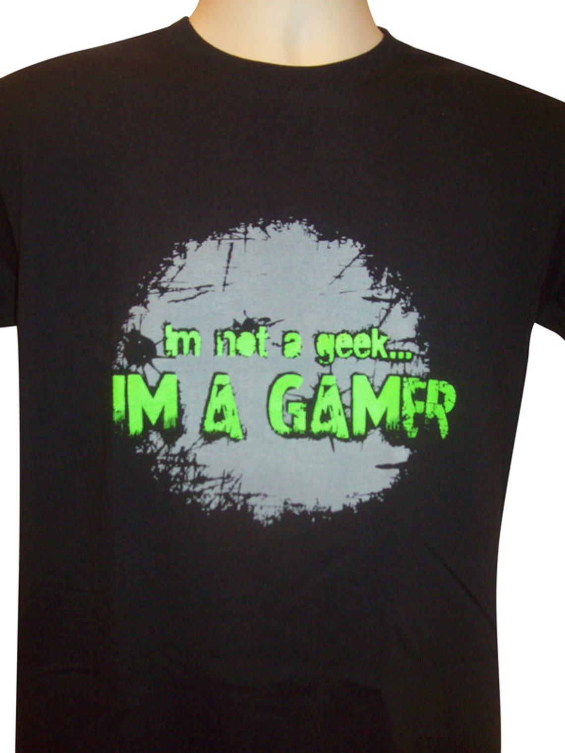 MENS I'm Not A Geek I'm A Gamer T SHIRT | Etsy