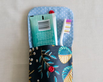 Travel Toothbrush Case and Soap Pouch