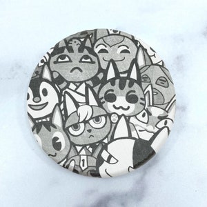 ACNH Cats Absorbent Coaster