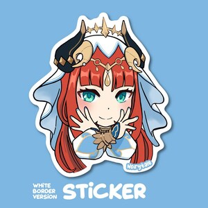 Charming Nilou Vinyl Sticker
