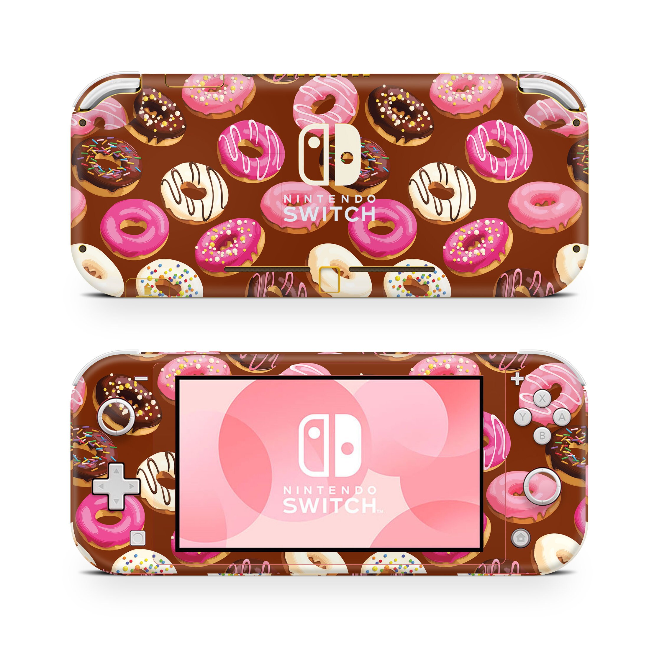 Donut Delight Erdbeere Schokolade Nintendo Switch Lite Haut Etsy
